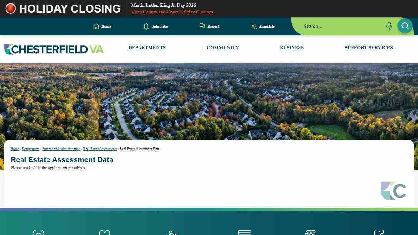 Real Estate Assessment Data | Chesterfield County, VA